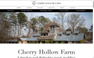 Cherry Hollow Farm website