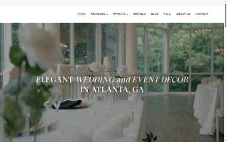 Sapphire Sky Events | Wedding & Event Decoration website