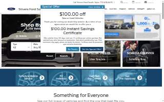 Stivers Ford South website