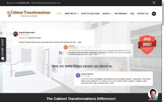 Cabinet Transformations website