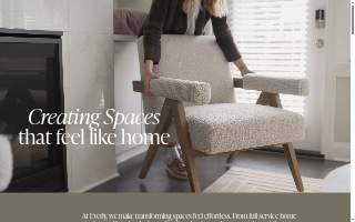 Everly Design - Home Staging, Furniture Leasing & Prop Shop website