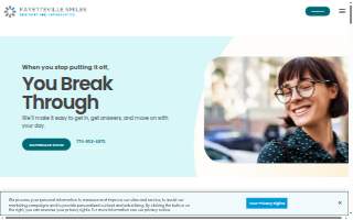 Fayetteville Smiles Dentistry and Orthodontics website
