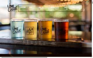 Line Creek Brewing Bus Barn website