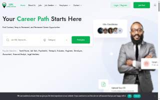 LPC Staffing Solutions website