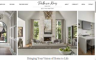 Palmer Kay Design website