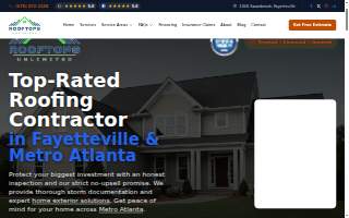 Rooftops Unlimited website