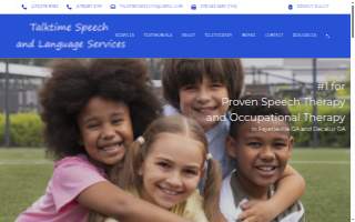 Talk Time Speech and Language Services, LLC website
