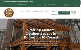 All Pro Atlanta Fences and Decks website