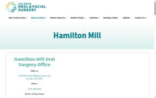 Atlanta Oral & Facial Surgery of Flowery Branch website