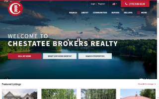 Chestatee Brokers Realty website