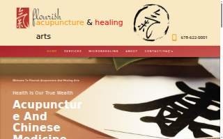 Flourish Acupuncture & Healing Arts website