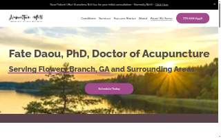 Hamilton Mill Acupuncture and Wellness website