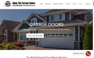 Hang Tite Garage Doors website
