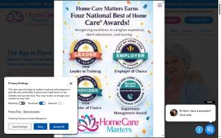 Home Care Matters website
