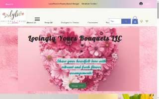 Lovingly Yours Bouquets LLC website