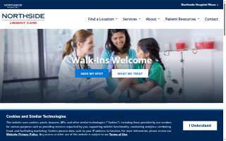 Northside Urgent Care - Sugar Hill website
