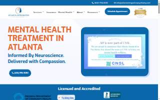Atlanta Integrative Psychiatry website