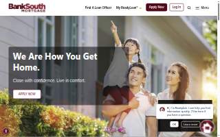 BankSouth Mortgage Atlanta website