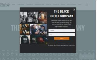 Black Coffee Atlanta website