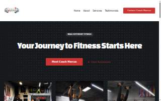 Brag Different Fitness website