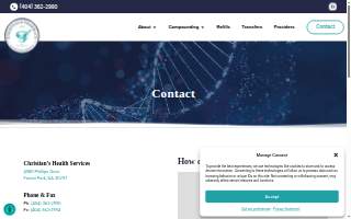 Christian's Pharmacy & Health website