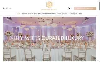 Events by Mesita - Atlanta Wedding Planner website