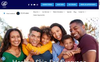 Georgia Dermatology Partners - Braselton website