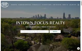 Intown Focus Realty website