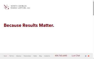 North Georgia Family Lawyers LLC of Forest Park website