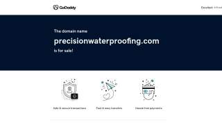 Precision Waterproofing & Foundation Repair website