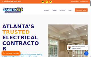 Safety 1st Electrical Services, Inc. website