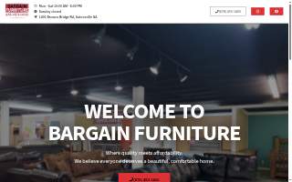 Bargain Furniture website