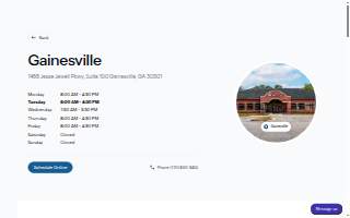 Cleaver Dermatology and Aesthetics of Gainesville website