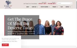 Elder Law of Georgia, P.C. website