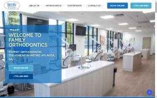 Family Orthodontics - Gainesville website
