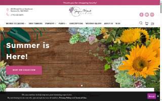 Joyce Merck Florist website