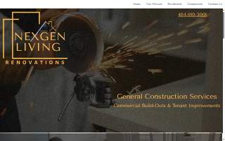 NexGen Living website