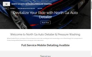 North Ga Auto Detailer website