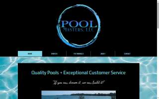 Pool Masters LLC website