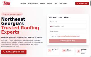 ProsTouch Roofing website