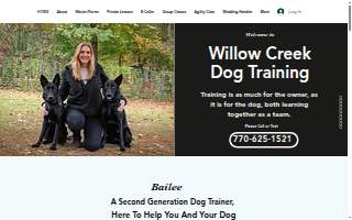 Willow Creek Dog Training LLC of Gainesville website