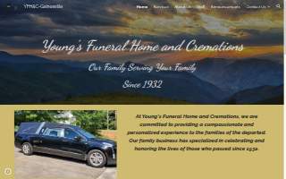Young's Funeral Home website