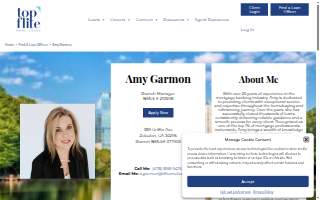 Amy Garmon - Top Flite Home Loan website