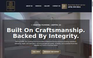 Courting Flooring website