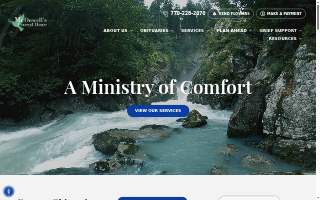 McDowell's Funeral Home, Inc. website