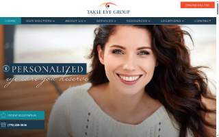 Takle Eye Group website