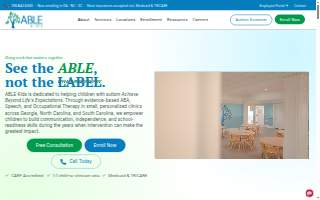 ABLE Kids of Grovetown website