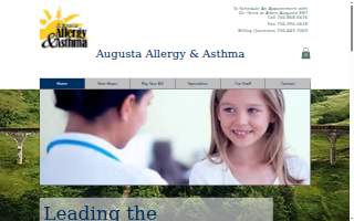 Augusta Allergy & Asthma website