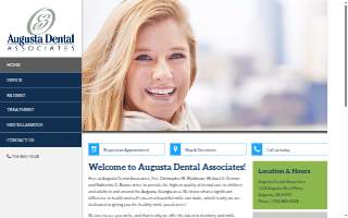 Augusta Dental Associates website