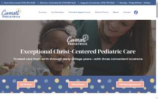 Covenant Pediatrics website